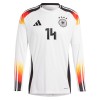 Camiseta de fútbol Manga Larga Alemania Musiala 14 Primera Equipación Euro 2024 - Hombre